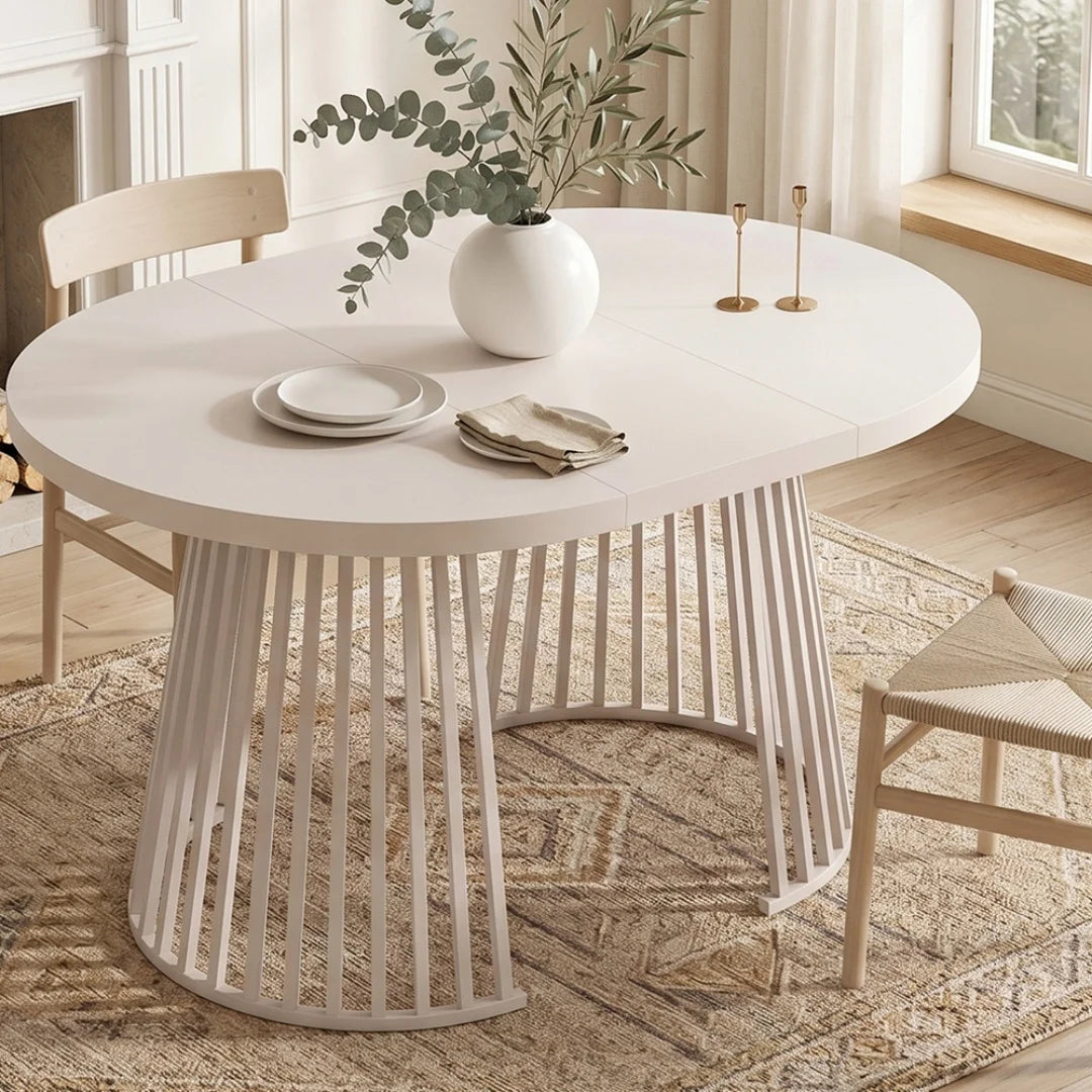 Table extensible 100-138-176 cm, deux allonges
