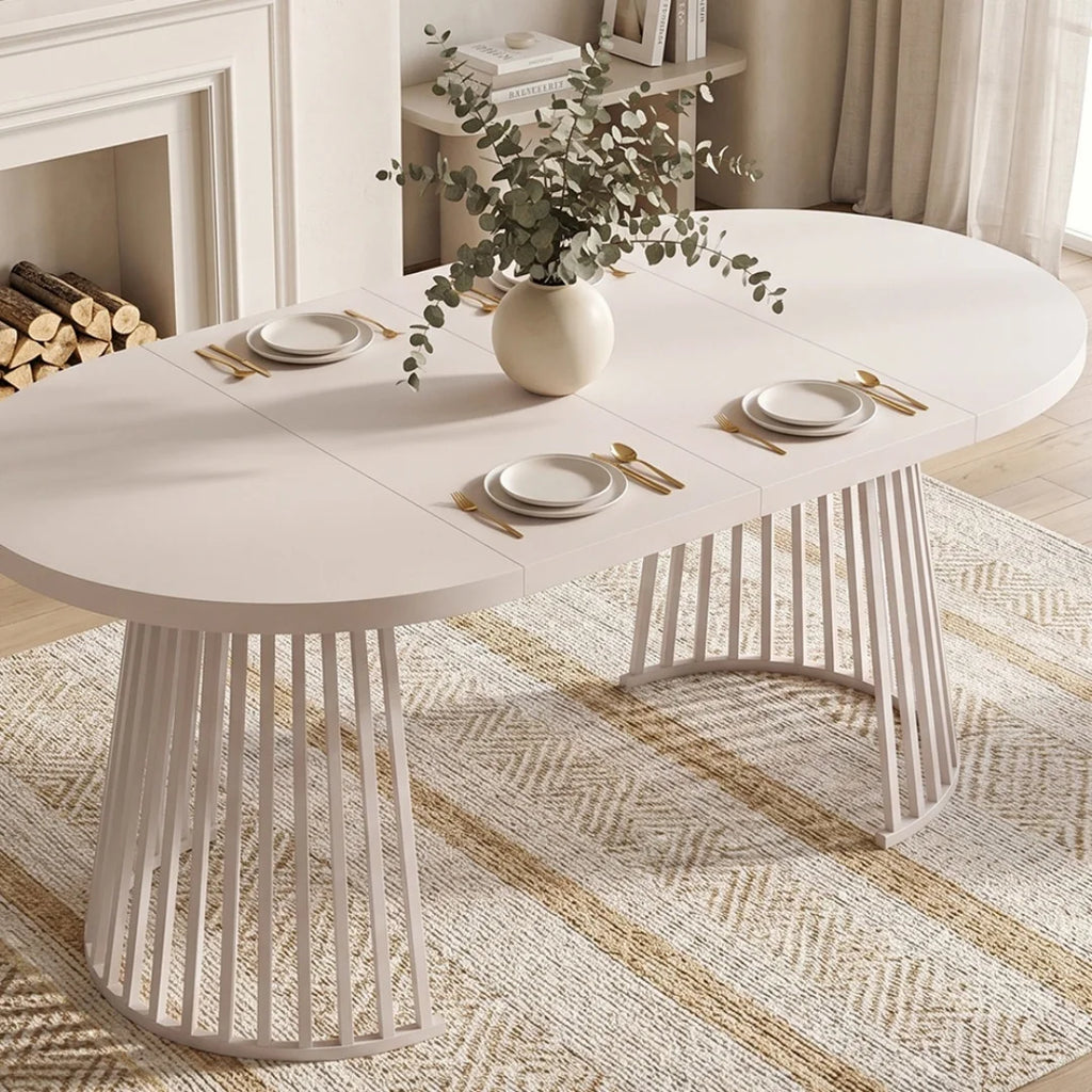 Table extensible 100-138-176 cm, deux allonges