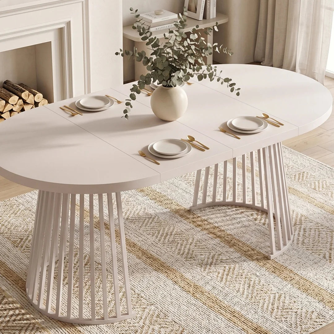 Table extensible 100-138-176 cm, deux allonges